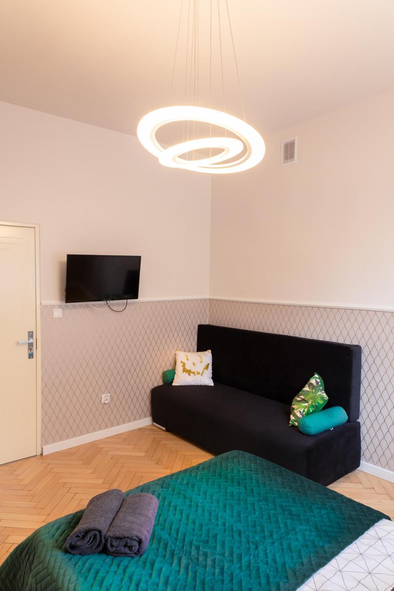 Clicktheflat Aleje Jerozolimskie Center Apart Rooms Varşova Oda fotoğraf